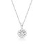 Picture of APRIL           , 5mm BEZEL PENDANT with CHAIN